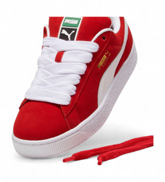 Puma Sapatilhas em pele vermelha Suede Xl