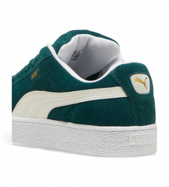 Puma Suede Xl - grna sneakers i lder