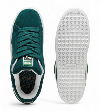 Puma Sneaker Xl in pelle verde scamosciata