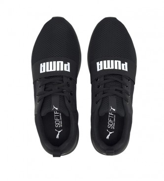 Puma Chaussures à fil noir