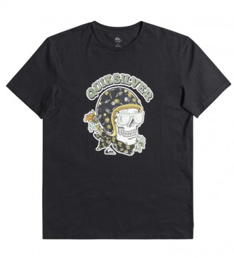 Quiksilver T-shirt do Skull Trooper preta 