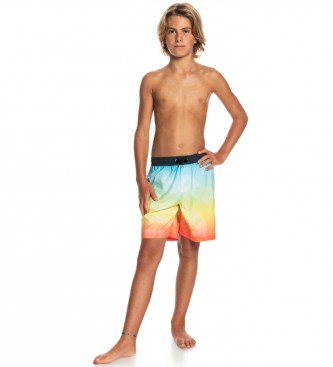 Quiksilver Swimsuit Everyday Faded Logo Vl Yth 15 multicolor