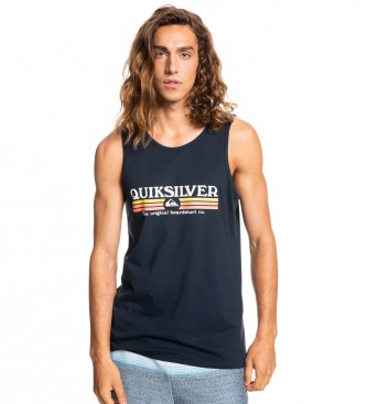 Quiksilver Lined Up Tank T-shirt navy 