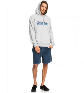 Quiksilver Sweat-shirt On The Line gris