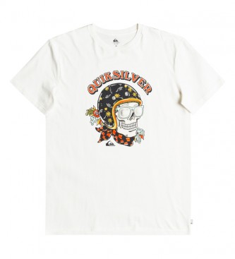 Quiksilver Skull Trooper SS T-shirt branca 