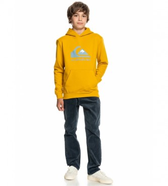 Quiksilver Sweatshirt Big Logo yellow