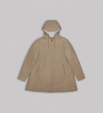 Rains Veste A-Line beige