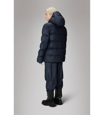 Rains Manteau Alta Puffer Coat navy