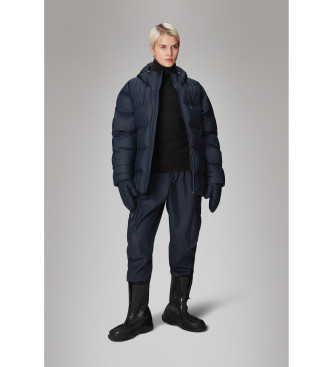 Rains Manteau Alta Puffer Coat navy