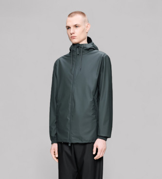 Rains Veste Storm Breaker gris fonc�