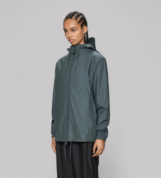 Rains Veste Storm Breaker gris fonc�
