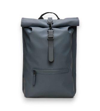 Rains Rolltop rugzak blauw