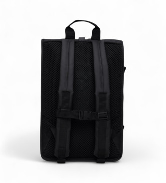 Rains Rolltop Rucksack Large svart