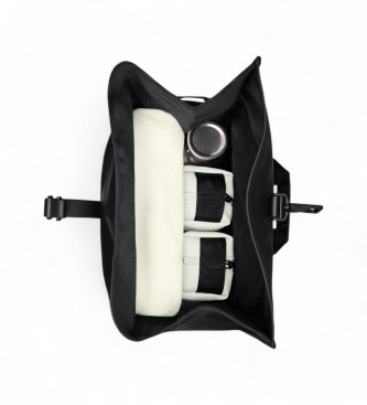 Rains Rolltop Rucksack Large svart