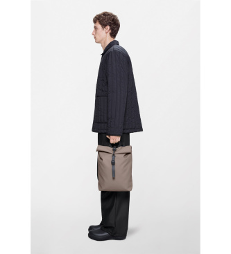 Rains Sac à dos Rolltop Rucksack Mini marron