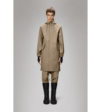 Rains Parka beige  queue de poisson