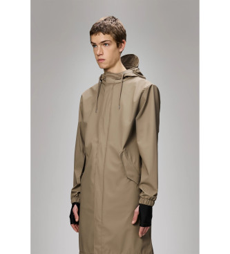 Rains Parka beige  queue de poisson