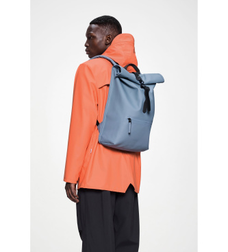 Rains Sac à dos Rolltop Rucksack bleu
