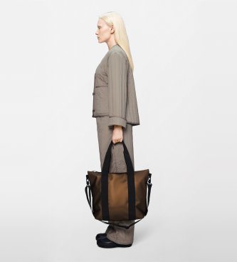 Rains Bolso Tote Bag Mini W3 brun