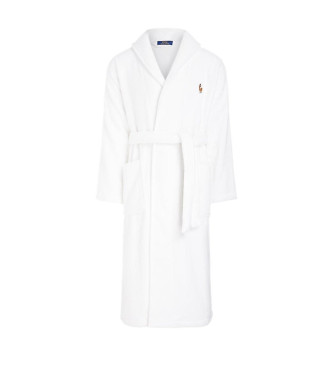 Polo Ralph Lauren Shawl-Collar Terry Robe white bathrobe