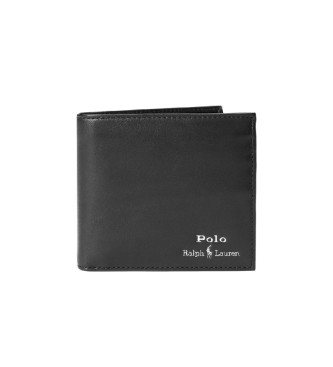 Polo Ralph Lauren Skórzany portfel czarny