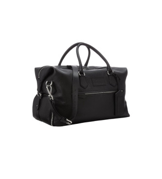 Polo Ralph Lauren Black grained leather bag