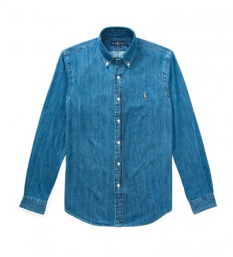 Ralph Lauren Shirt 710548539001 denim blue