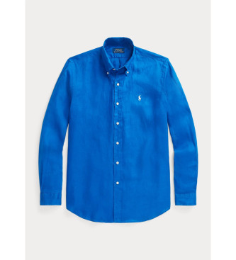 Polo Ralph Lauren Custom Fit Hemd blau
