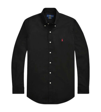 Polo Ralph Lauren Camisa Custom Fit negro