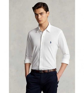 Polo Ralph Lauren Chemise pique ultralgre blanche