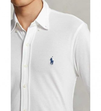 Ralph Lauren Camisa pique ultra-leve branca