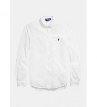 Ralph Lauren Camisa pique ultra-leve branca