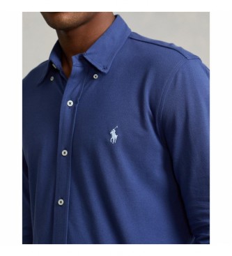 Polo Ralph Lauren Ultralight navy pique shirt