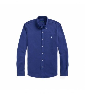 Polo Ralph Lauren Ultralight navy pique shirt