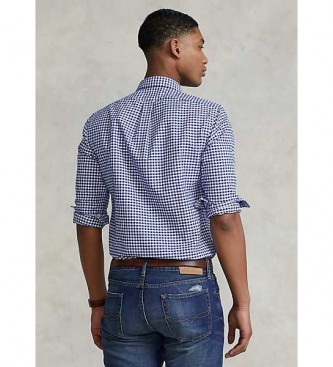 Polo Ralph Lauren Oxford-sportskjorta med smal passform bl
