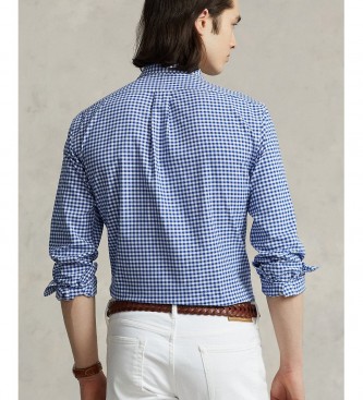Polo Ralph Lauren Custom Fit Oxford Hemd blau