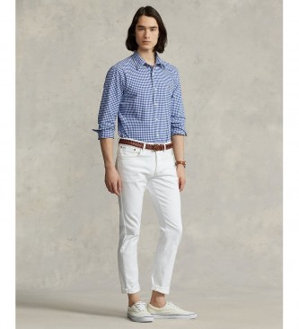 Polo Ralph Lauren Camicia Oxford blu Custom Fit