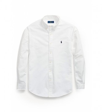 Ralph Lauren Camisa  Oxford Custom Fit blanco