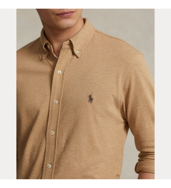Polo Ralph Lauren Camisa Sleeve Knit marrn