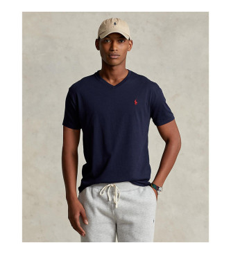 Polo Ralph Lauren Majica Classic Fit mornariške barve