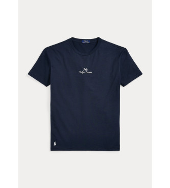 Polo Ralph Lauren T-shirt z granatowym logo