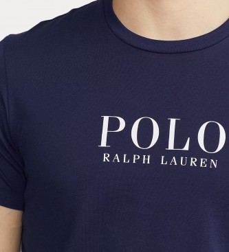 Ralph Lauren T-shirt com logótipo da marinha