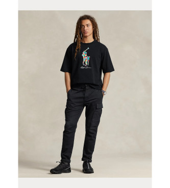 Polo Ralph Lauren Big Pony Relaxed Fit bomulds t-shirt sort