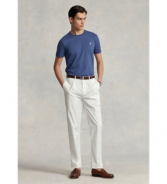 Polo Ralph Lauren T-shirt de malha Slim Fit personalizada azul lils