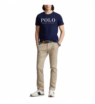 Ralph Lauren Camiseta de punto Custom Fit marino