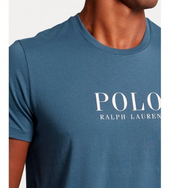 Polo Ralph Lauren Koszulka z logo niebieska