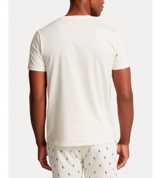Ralph Lauren T-shirt com logótipo bege