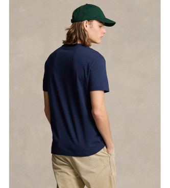 Polo Ralph Lauren T-shirt com logtipo da Marinha