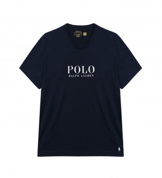 Polo Ralph Lauren Logotip majice v mornariški modri barvi