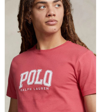 Polo Ralph Lauren T-shirt con logo rosa